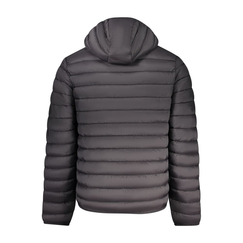 Armata Di Mare Black Polyamide Full-Length Jacket