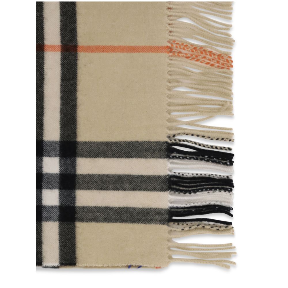 Burberry Beige Cashmere Scarf
