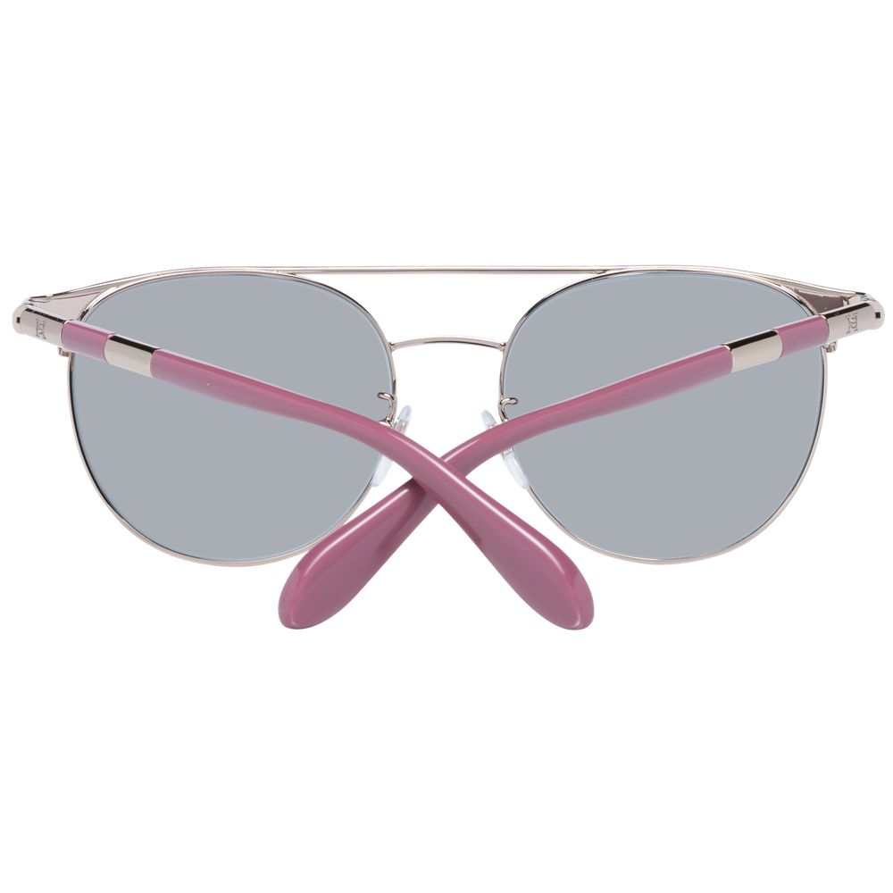 Carolina Herrera Silver Metal & Plastic Sunglasses