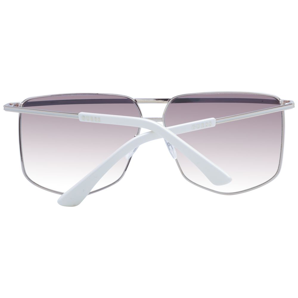 Guess Silver Metal Sunglasses
