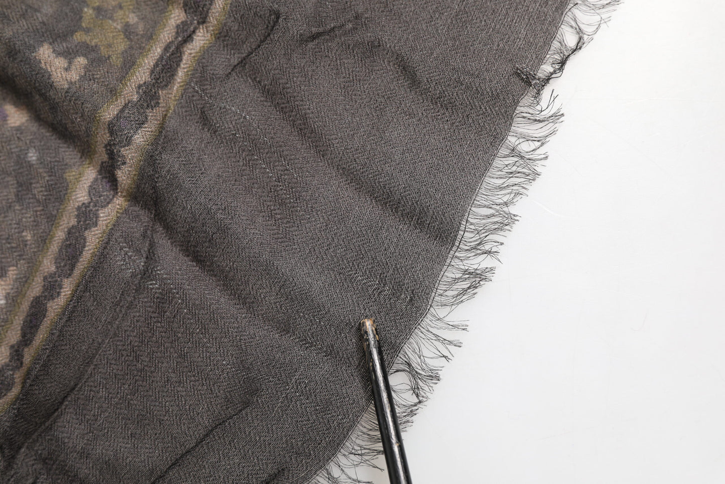 Dolce & Gabbana Multicolor Camouflage Fringes Modal Foulard Scarf