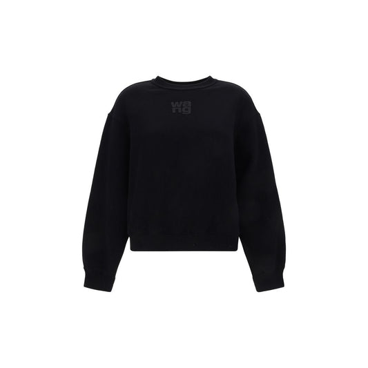 Alexander Wang Black Cotton Sweatshirt
