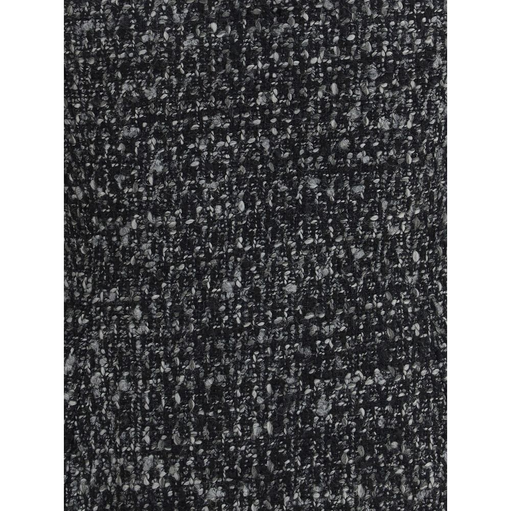 Diesel Gray Polyester Shirt