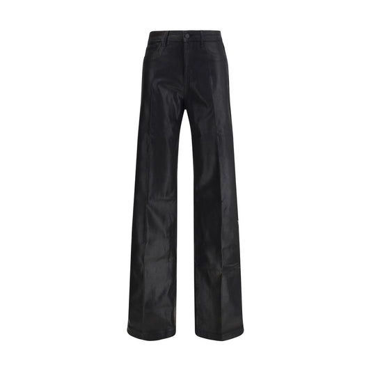 L'Agence Black Cotton Jeans Denim
