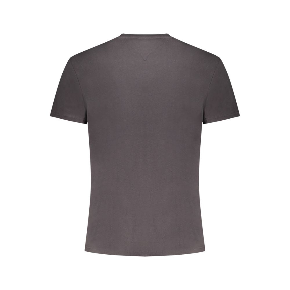 Tommy Hilfiger Grigio Cotton Men T-Shirt