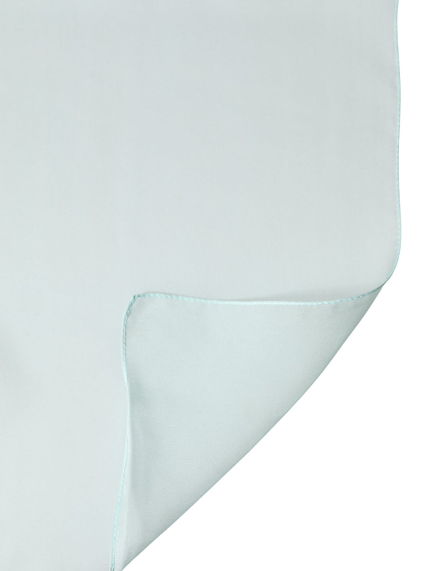 Dolce & Gabbana Light Teal Silk Stole Neck Wrap Shawl  Scarf