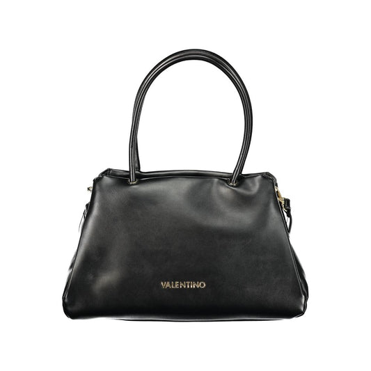 Mario Valentino Black Polyurethane Women's Bag