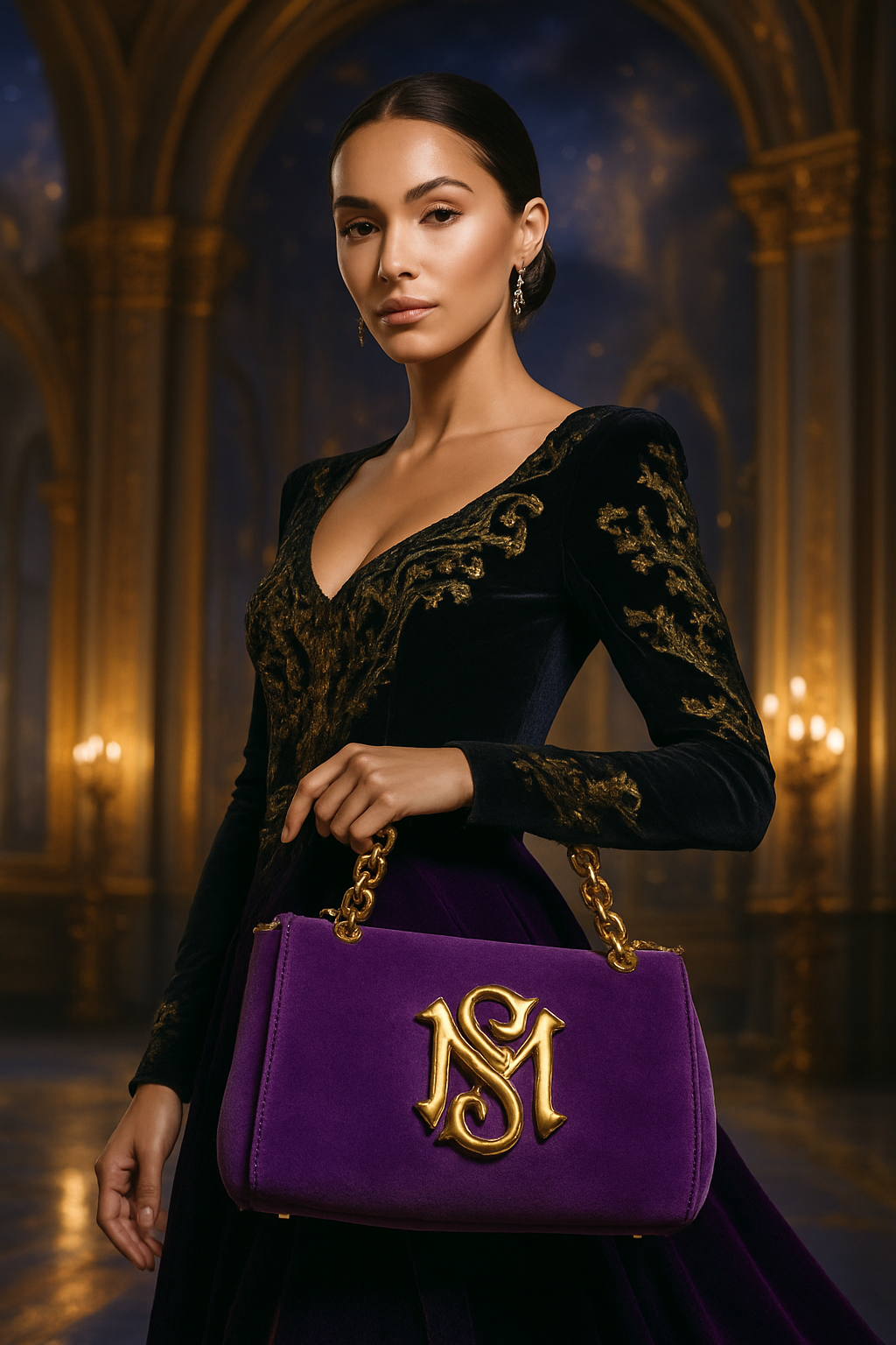 The Crown Carrier- Royal Amethyst