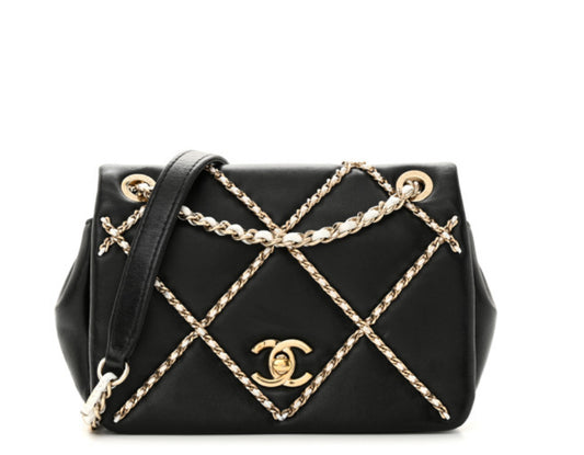 Chanel Lambskin entwined Handbag